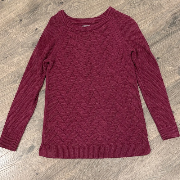 Sonoma Sweaters - Sonoma Women’s Cable-Knit Sweater - Size Medium - Purple - NWOT!! sweaters tops